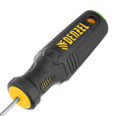 Отвертка PZ0x75 мм, CrV, трехкомпонентная рукоятка Denzel по ценам производителя в Воронеже с доставкой по всей России