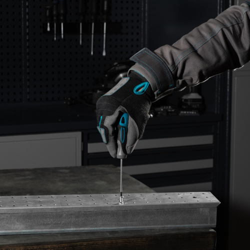 Отвертка PZ0 x 75 мм, S2, трехкомпонентная ручка Gross по ценам производителя в Воронеже с доставкой по всей России