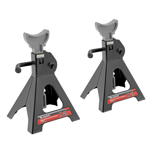 Подставки под машину регулируемые, 3 т, H подъема 295-425 мм, 2 шт Matrix по ценам производителя в Воронеже с доставкой по всей России