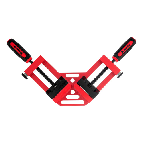 Струбцина угловая, быстрозажимная, 65/65 мм, двухкомпонентные обрезиненные рукоятки Matrix по ценам производителя в Воронеже с доставкой по всей России