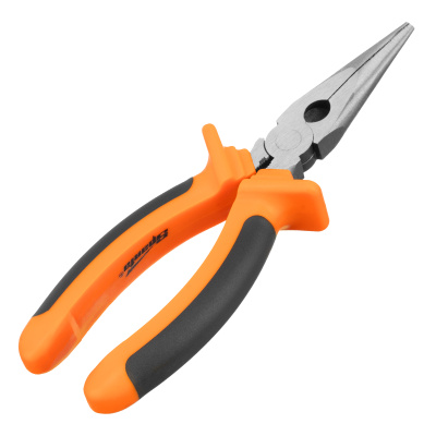 Длинногубцы прямые Comfort, 180 мм, шлифованные, двухкомпонентные рукоятки Sparta по ценам производителя в Воронеже с доставкой по всей России