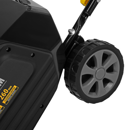 Электрическая снегоуборочная машина ESB-460-M, 1.8 кВт, металлический шнек, LED фара Denzel по ценам производителя в Воронеже с доставкой по всей России