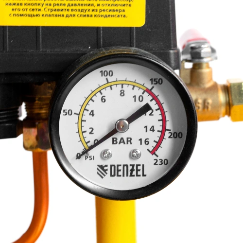 Компрессор воздушный, ременный привод BCI4000-T/200, 4.0 кВт, 200 литров, 690 л/мин Denzel по ценам производителя в Воронеже с доставкой по всей России