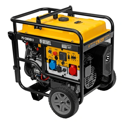 Генератор бензиновый PS-120EAD-3, 12 кВт,230/400 В, 40л, разъём ATS,перекл.режима,эл.старт Denzel купить в Москве с доставкой по всей России | ProtosMarket.ru