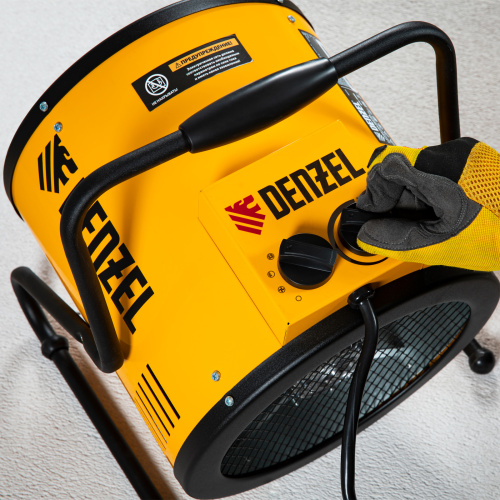 Тепловая пушка SFH-9000, 400 В, 850 м3/ч, вентилятор 3 режима, 6000/9000 Вт Denzel по ценам производителя в Воронеже с доставкой по всей России