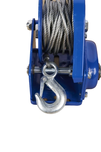 Лебедка ручная барабанная  с тросом  810кг  10м стальной корпус TOR BHW по ценам производителя в Воронеже с доставкой по всей России