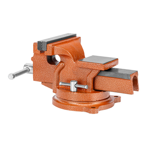 Тиски слесарные, 125 мм, поворотные, с наковальней Sparta по ценам производителя в Воронеже с доставкой по всей России