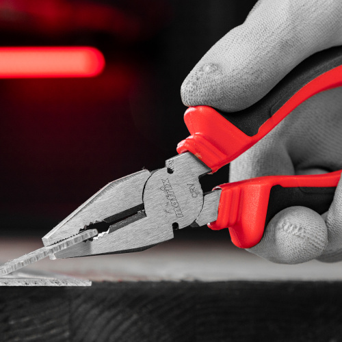 Плоскогубцы комбинированные, 160 мм, хром-ванадий, двухкомпонентные рукоятки Matrix по ценам производителя в Воронеже с доставкой по всей России