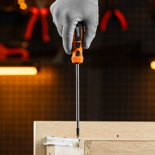 Набор отверток "Point", CrV, двухкомпонентные рукоятки, 6 шт, Sparta по ценам производителя в Воронеже с доставкой по всей России