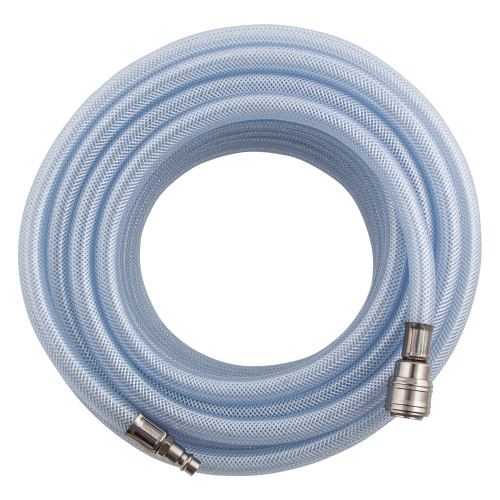 Шланг пневматический ПВХ, 10 x 16 мм, 18 бар, армированный, прозрачный, быстросъемное соединение, 15 м Stels по ценам производителя в Воронеже с доставкой по всей России