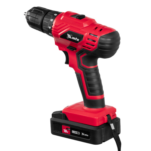 Дрель-шуруповерт аккумуляторная MCDL-18-02, Li-Ion, 18 В, 2 акк. MTX по ценам производителя в Воронеже с доставкой по всей России