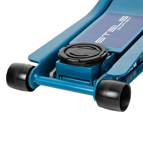 Домкрат гидравлический подкатной 3 т, быстрый подъем, Low profile quick lift, 75-505 мм, профессиональный STELS по ценам производителя в Воронеже с доставкой по всей России