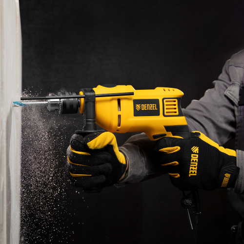 Дрель ударная ID-750, 750 Вт, 0-3000 об/мин, 48000 уд/мин Denzel по ценам производителя в Воронеже с доставкой по всей России