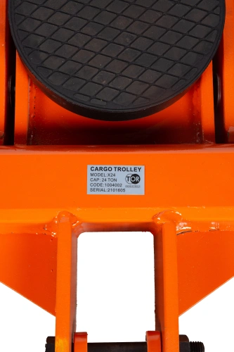 Роликовая платформа поворотная TOR X24 г/п 24 т (с ручкой) по ценам производителя в Воронеже с доставкой по всей России