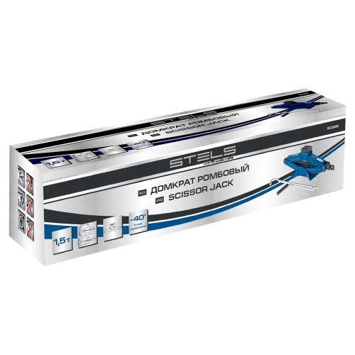 Ромбовый домкрат, 1.5 т, 110-360 мм Stels по ценам производителя в Воронеже с доставкой по всей России