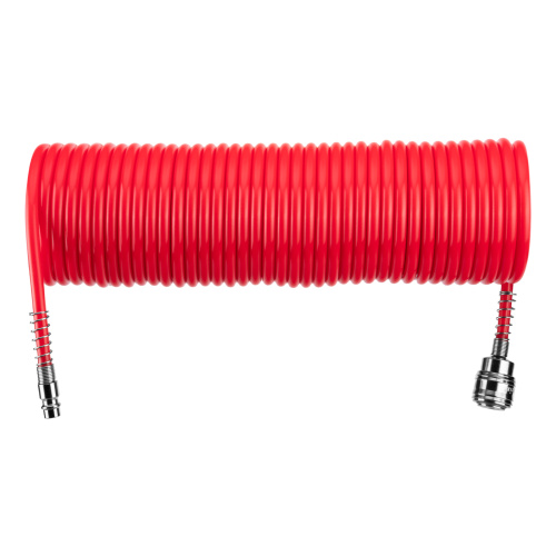 Шланг спиральный воздушный, 10 м, с быстросъемными соединениями Matrix по ценам производителя в Воронеже с доставкой по всей России