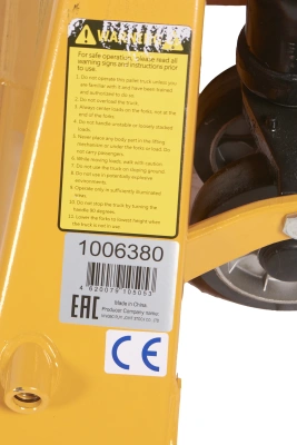 Тележка гидравлическая 2000 кг 1150 мм резиновые колеса XILIN DB по ценам производителя в Воронеже с доставкой по всей России