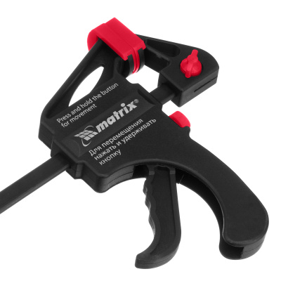 Струбцина универсальная, быстрозажимная, F-образная, 300 х 415 х 45 мм, пластиковый корпус Matrix по ценам производителя в Воронеже с доставкой по всей России