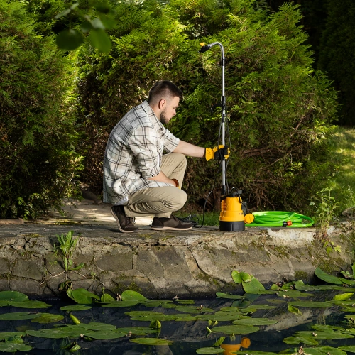 Дренажный насос для чистой воды DPB400, 400 Вт, подъем 11 м, 5500 л/ч Denzel по ценам производителя в Воронеже с доставкой по всей России