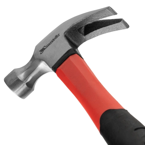 Молоток-гвоздодер optimal, 450 г, фибергласовая обрезиненная рукоятка Matrix по ценам производителя в Воронеже с доставкой по всей России