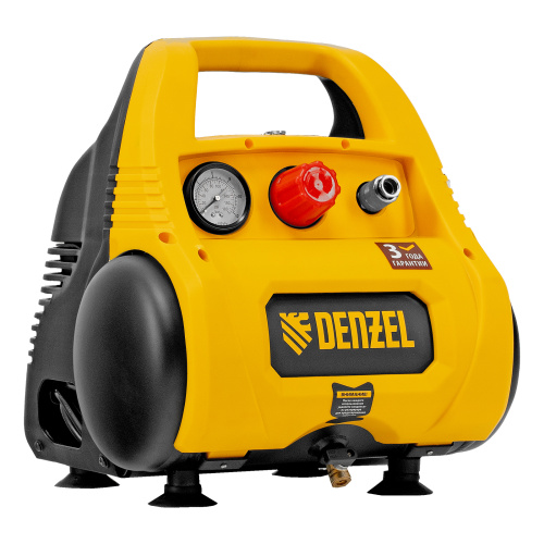 Компрессор воздушный безмасляный РС 1/6-180,1, 1 кВт, 180 л/мин, 6 л Denzel по ценам производителя в Воронеже с доставкой по всей России