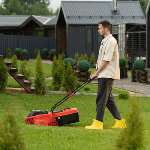 Газонокосилка аккумуляторная бесщеточная CLM-320, 320 мм, травосб. 30 л, Li-Ion, 20 В MTX по ценам производителя в Воронеже с доставкой по всей России
