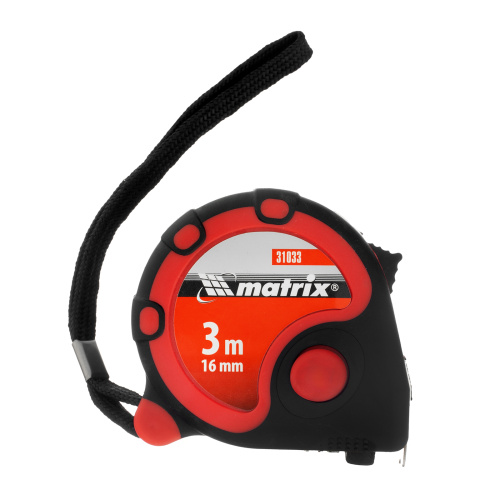 Рулетка Status 3 fixations,3 м х 16 мм,двухкомпонентный корпус,3 фиксации ленты Matrix по ценам производителя в Воронеже с доставкой по всей России