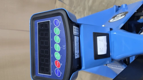 Тележка гидравлическая с весами и принтером неповоротный дисплей 2500 кг 1150 мм полиуретановые колеса TOR WH-25ES по ценам производителя в Воронеже с доставкой по всей России