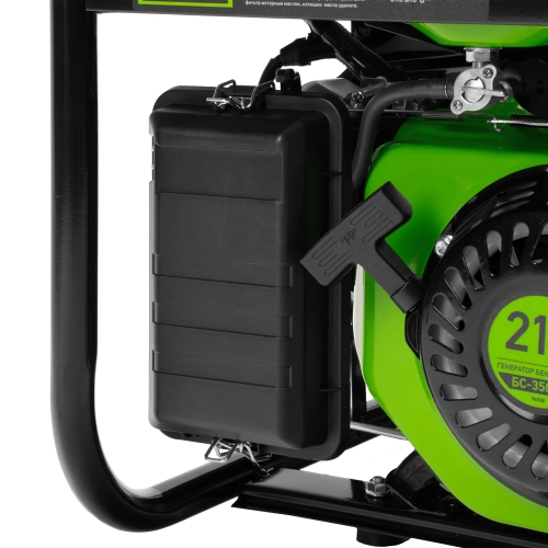 Генератор бензиновый БС-3500Э, 3.2 кВт, 230В, 4-х тактный, 15 л, электростартер Сибртех по ценам производителя в Воронеже с доставкой по всей России