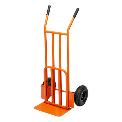 Тележка ручная 2-х колесная, усиленная, г/п 250кг, откидная платформа 530х400мм Сибртех по ценам производителя в Воронеже с доставкой по всей России