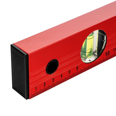 Уровень алюминиевый, 800 мм, 3 глазка, красный, линейка Matrix по ценам производителя в Воронеже с доставкой по всей России