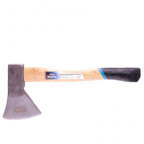 Топор плотницкий, кованый, деревянная рукоятка, 1000 г, пескоструйное покрытие полотна Барс по ценам производителя в Воронеже с доставкой по всей России
