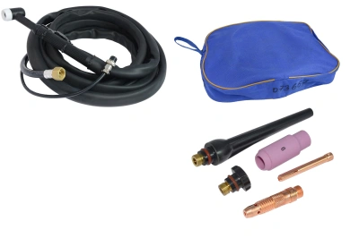 Горелка сварочная TIG  с газовым охлаждением WP-17 (2-pin, 4м) / Torch for TIG welding по ценам производителя в Воронеже с доставкой по всей России