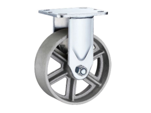 Колесо большегрузное неповоротное FCS 63 150 мм чугунное (N) по ценам производителя в Воронеже с доставкой по всей России