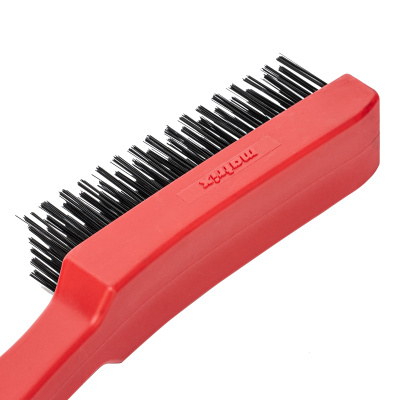 Щетка зачистная шестирядная, закаленная прямая проволока с пластиковой ручкой Matrix по ценам производителя в Воронеже с доставкой по всей России