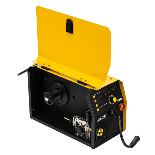 Аппарат инвертор. полуавтомат. cварки IMIG-200, 200 А, ПВ 60%, катушка 5 кг Denzel по ценам производителя в Воронеже с доставкой по всей России