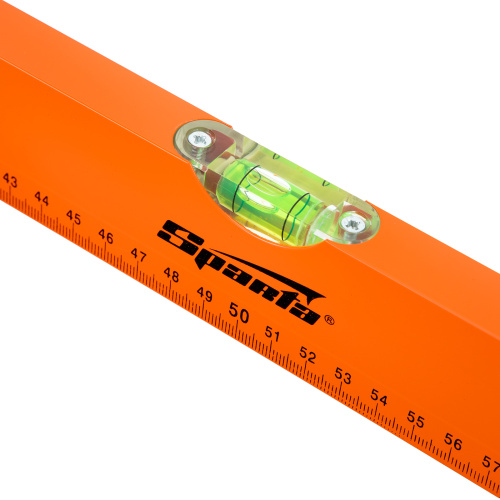 Уровень алюминиевый, 1000 мм, 3 глазка, желтый, линейка Sparta по ценам производителя в Воронеже с доставкой по всей России