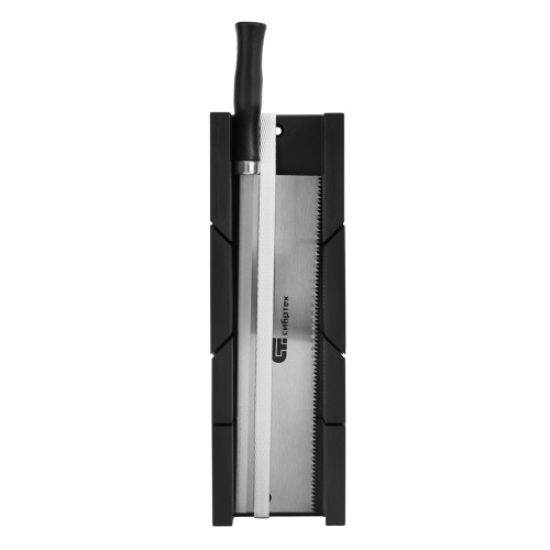 Стусло пластиковое 300х60 мм, пила 250 мм Сибртех по ценам производителя в Воронеже с доставкой по всей России