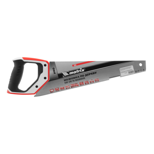 Ножовка по дереву для точных пильных работ, 400 мм, каленый зуб 3D, 14 TPI, трехкомпонентная рукоятка, Pro Matrix по ценам производителя в Воронеже с доставкой по всей России