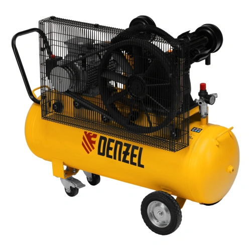 Компрессор воздушный рем. привод BCV 4000-T/100, 4,0 кВт, 100 литров, 690 л/мин Denzel по ценам производителя в Воронеже с доставкой по всей России