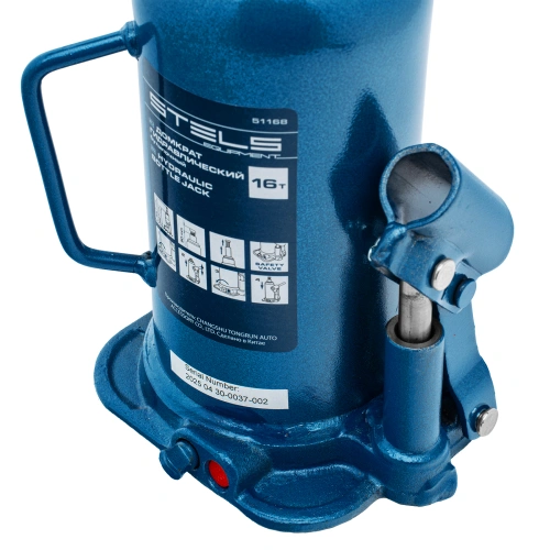 Домкрат гидравлический бутылочный, 16 т, h подъема 227-457 мм Stels по ценам производителя в Воронеже с доставкой по всей России