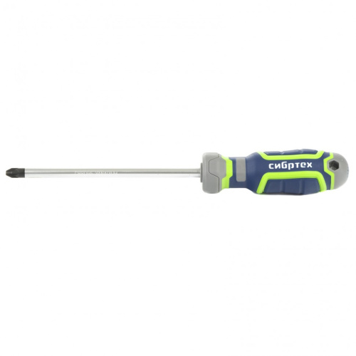Отвертка PZ3 x 150 мм, CrV, четырехкомпонентная рукоятка Сибртех по ценам производителя в Воронеже с доставкой по всей России