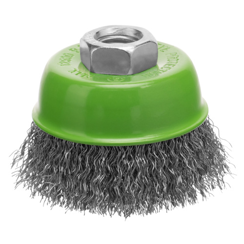 Щетка для УШМ, 65 мм, М14, "чашка", витая проволока 0.3 мм Сибртех по ценам производителя в Воронеже с доставкой по всей России