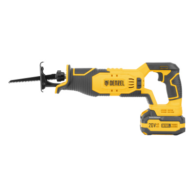 Пила сабельная аккумуляторная RS-180, Li-Ion, 20 В Denzel по ценам производителя в Воронеже с доставкой по всей России