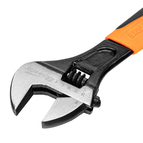 Ключ разводной, 200 мм, двухкомпонентная рукоятка Sparta по ценам производителя в Воронеже с доставкой по всей России