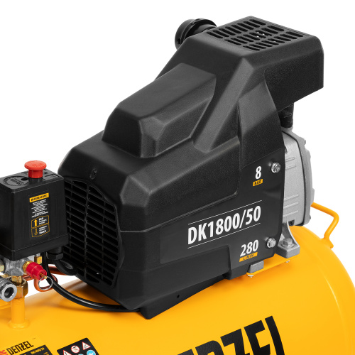 Компрессор воздушный DK1800/50, Х-PRO 1.8 кВт, 280л/мин, 50л Denzel по ценам производителя в Воронеже с доставкой по всей России