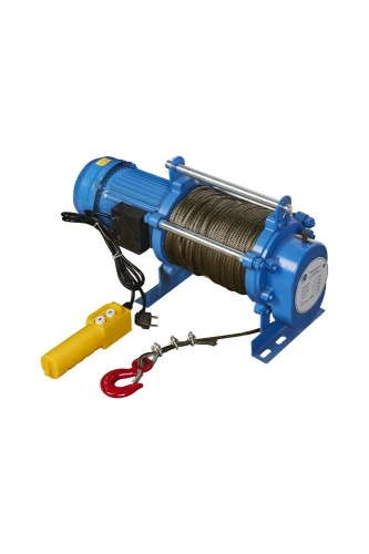 Лебедка электрическая  500 кг 100 м с канатом 220 В TOR KCD по ценам производителя в Воронеже с доставкой по всей России