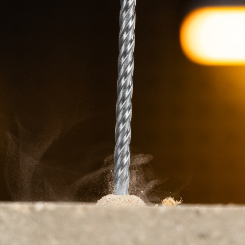 Бур по бетону, цельная крестовая пластина, 6x215 мм, SDS PLUS Denzel по ценам производителя в Воронеже с доставкой по всей России