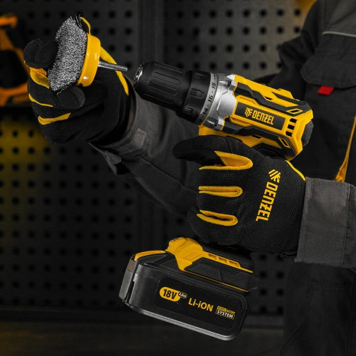 Щетка для дрели, 75 мм, Чашка, со шпилькой, нержавеющая витая проволока Denzel по ценам производителя в Воронеже с доставкой по всей России