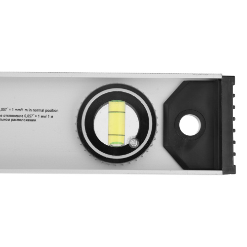 Уровень алюминиевый "Рельс", 1000 мм, 3 глазка (1 поворотный) Matrix по ценам производителя в Воронеже с доставкой по всей России